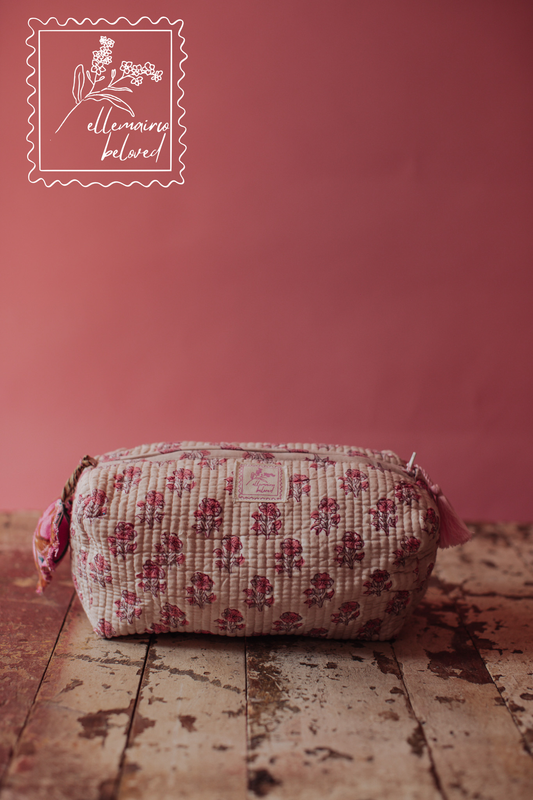 Jaipur Keepsake Cosmetic Bag - Wildflower Buti