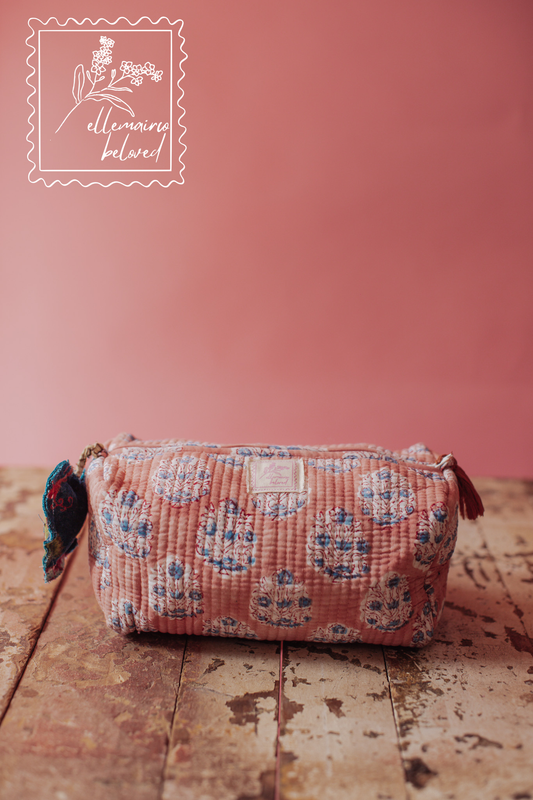 Jaipur Keepsake Cosmetic Bag - Pink City