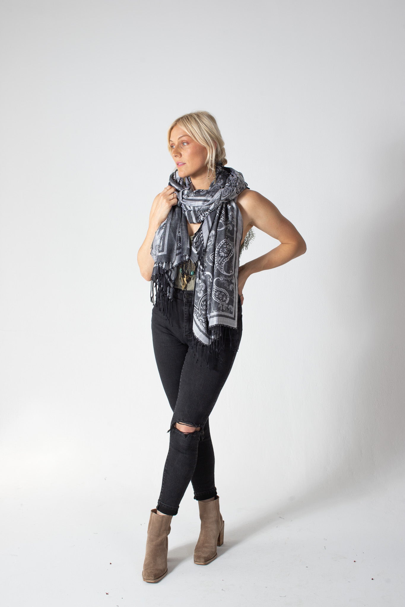 Quartz Kimono - Smokey