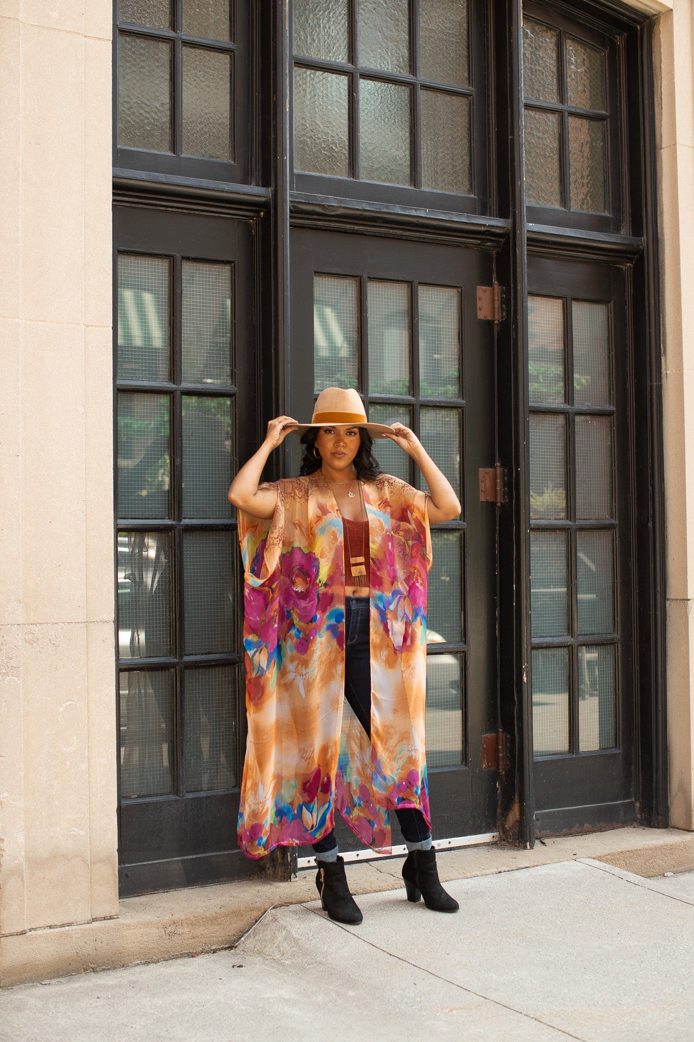 Duster Kimono: Magnolia - HARVEST MOON