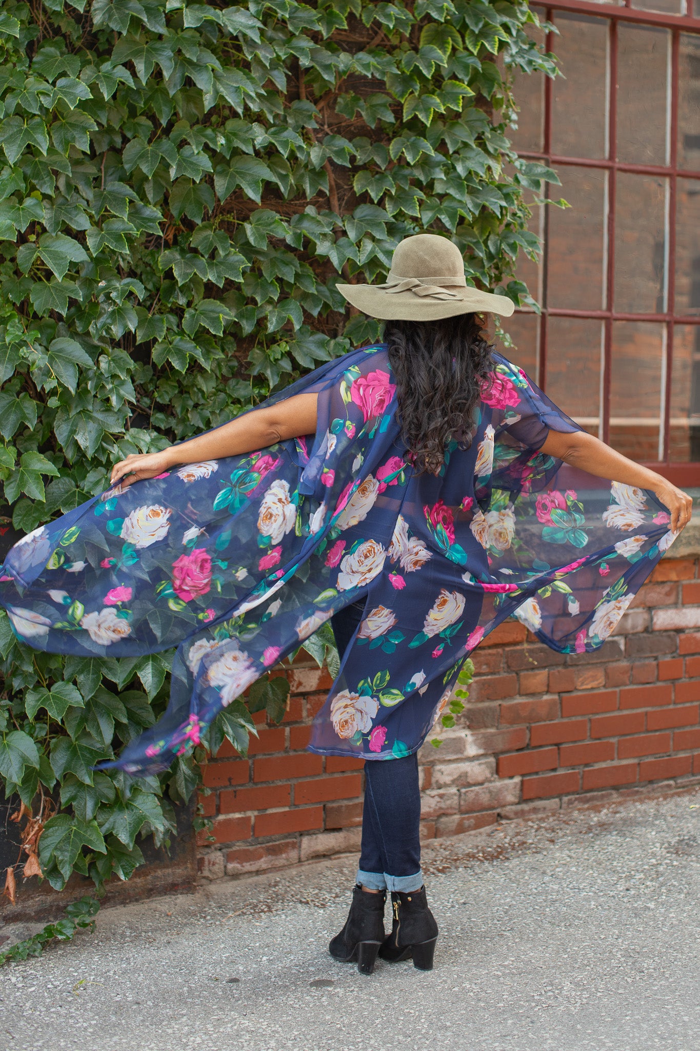 Duster: Spell Kimono - NAVY