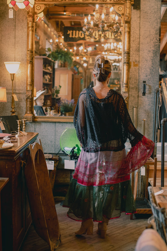 Heirloom Sari Duster - 1