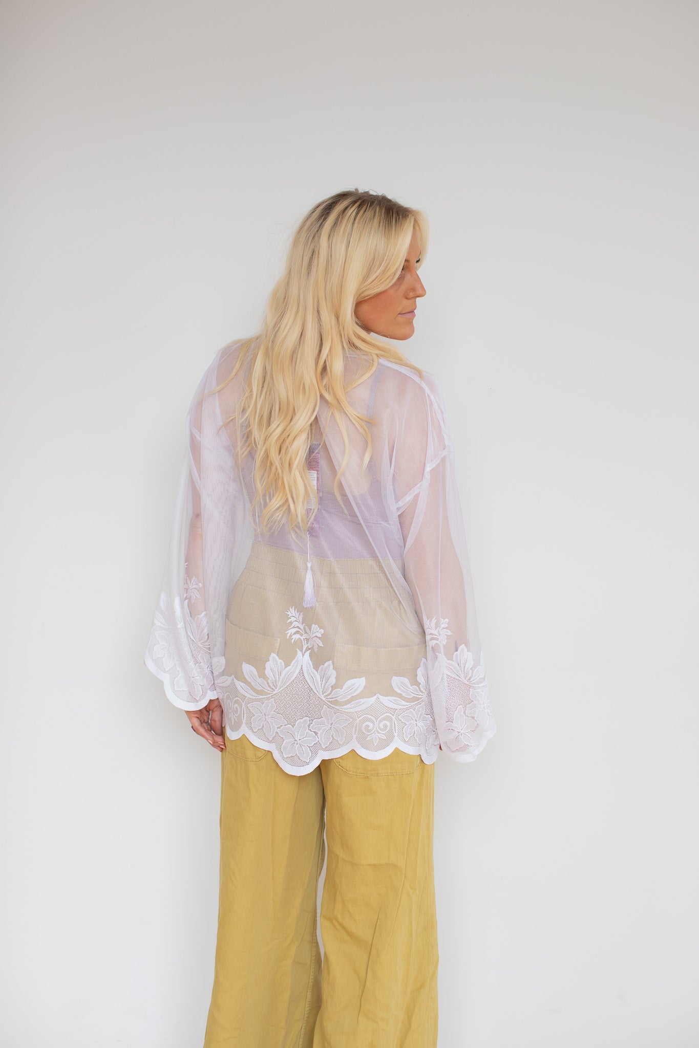 Lace Tie Up - A