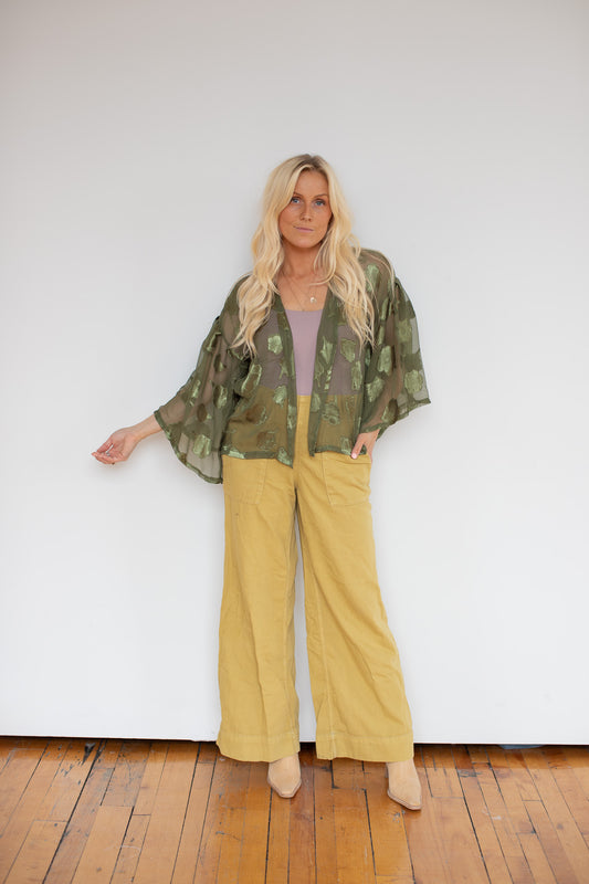 Loved Textile Cropped - A