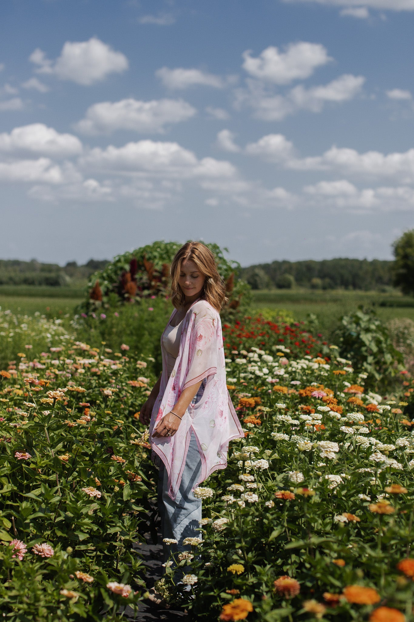 Delilah Kimono - Blush