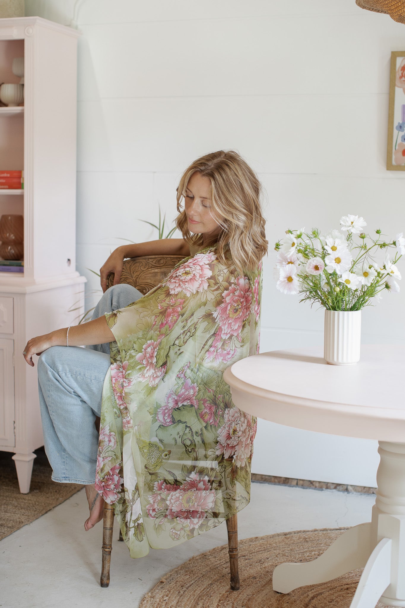 Songbird Kimono - Moss