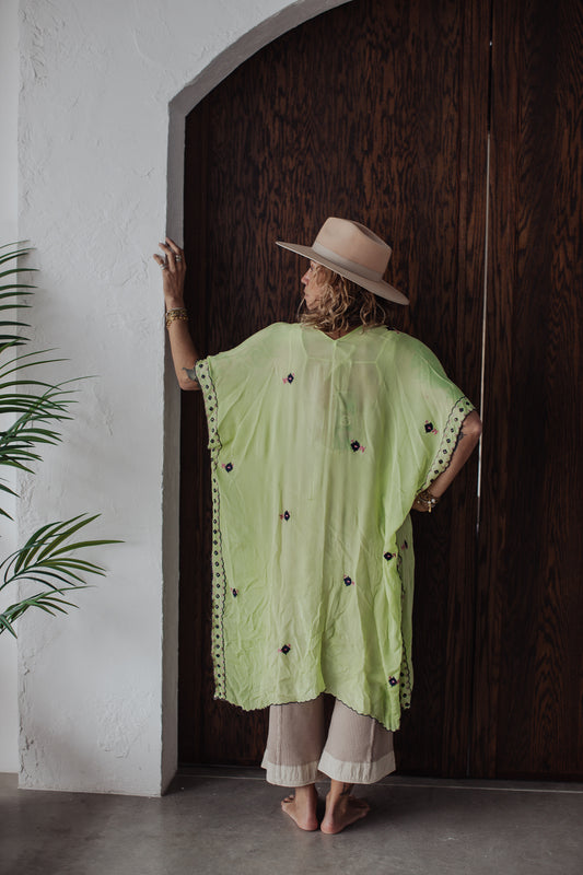 The Loved Textile Sari Duster - 16