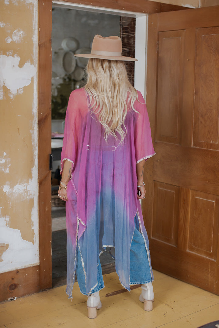 The Loved Textile Sari Duster - A