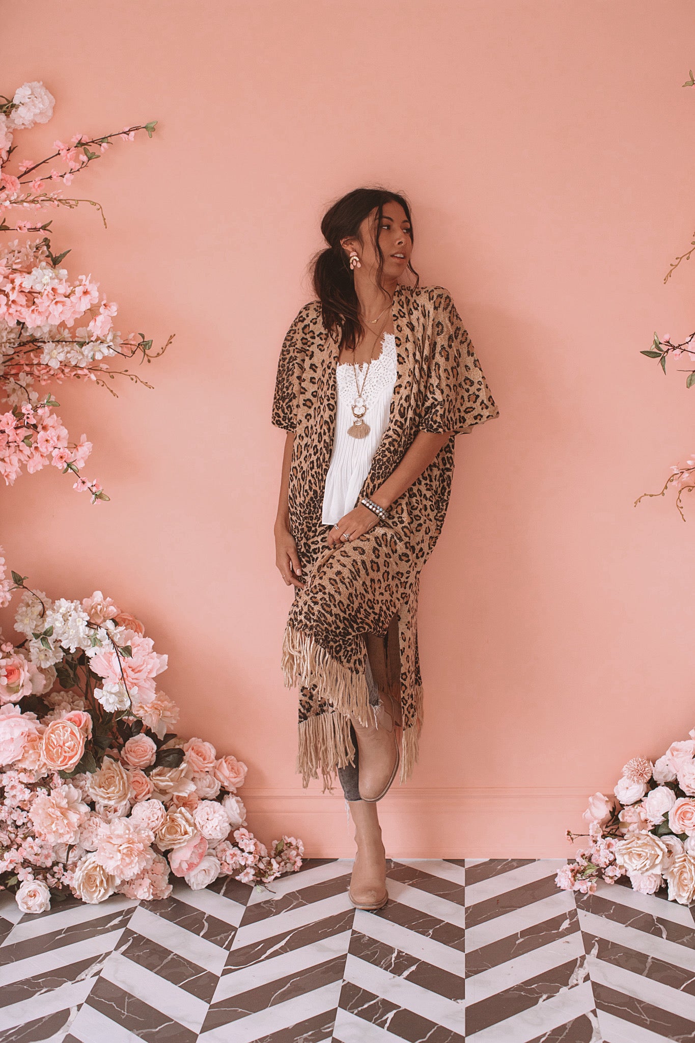 Keep Me Cozy Collection - CHEETAH / CREAM