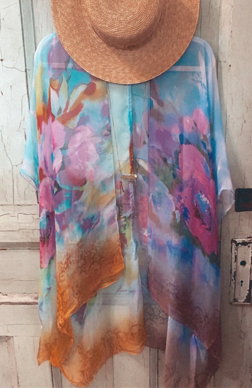 Magnolia Kimono- TO DYE FOR