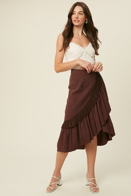 ELLEFLOWER - Olivia Mid Skirt