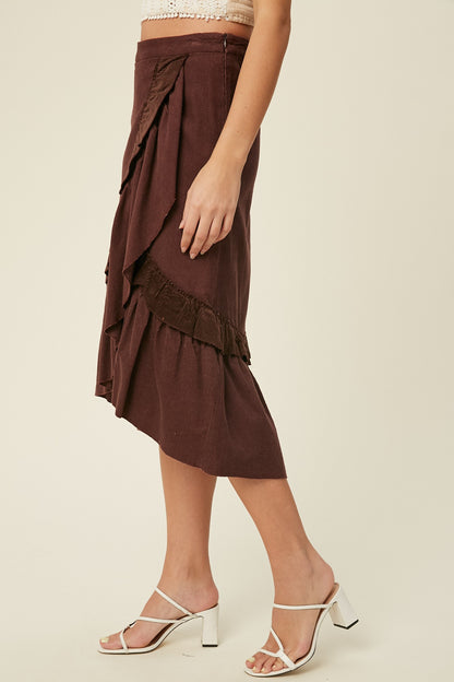 ELLEFLOWER - Olivia Mid Skirt