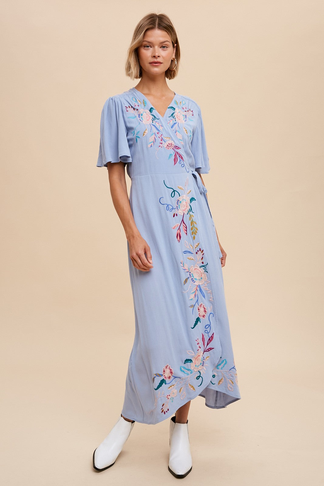 ELLEFLOWER - Tiffany Wrap Dress