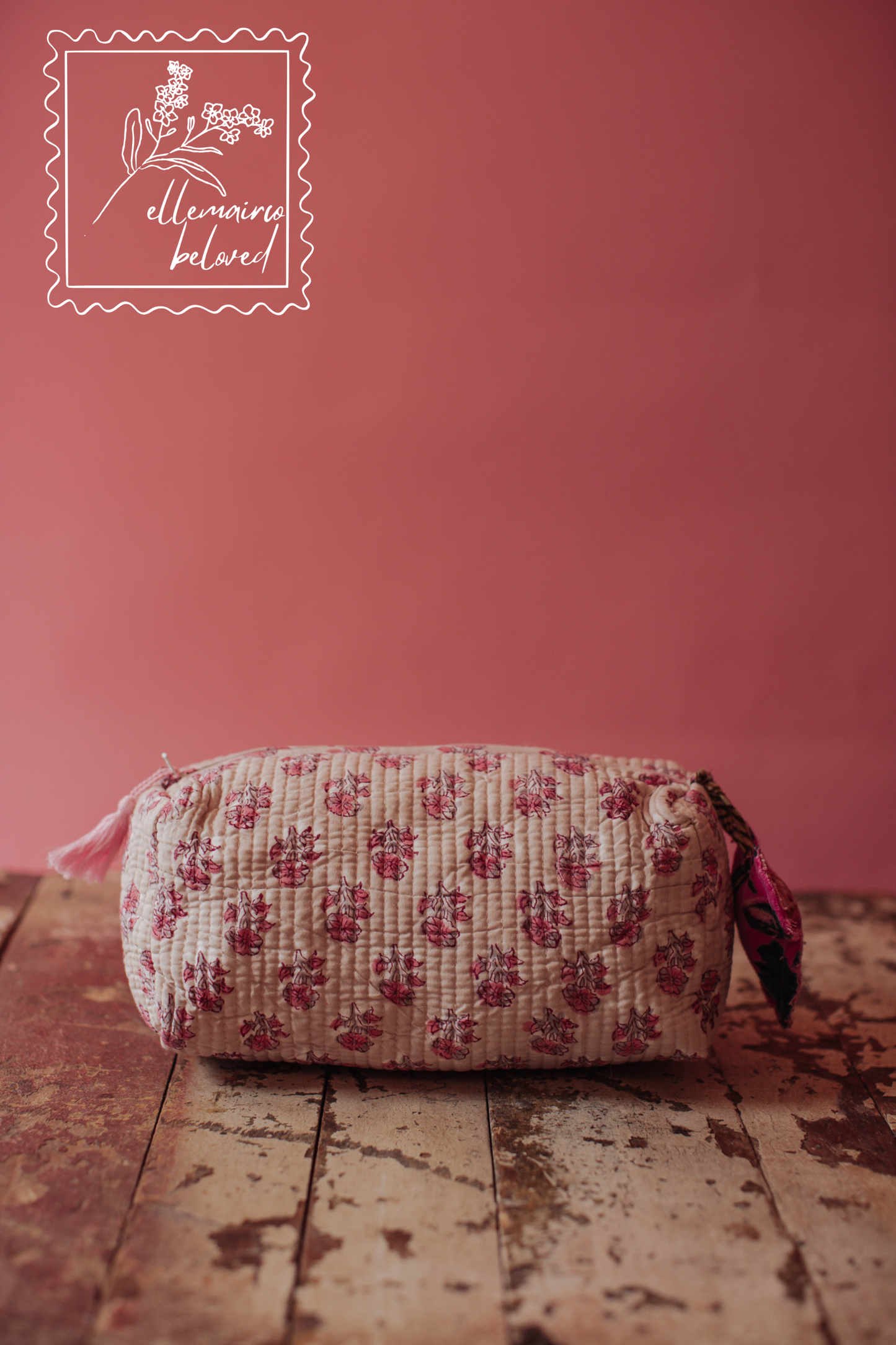 Jaipur Keepsake Cosmetic Bag - Wildflower Buti