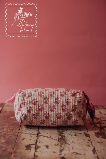 Jaipur Keepsake Cosmetic Bag - Wildflower Buti