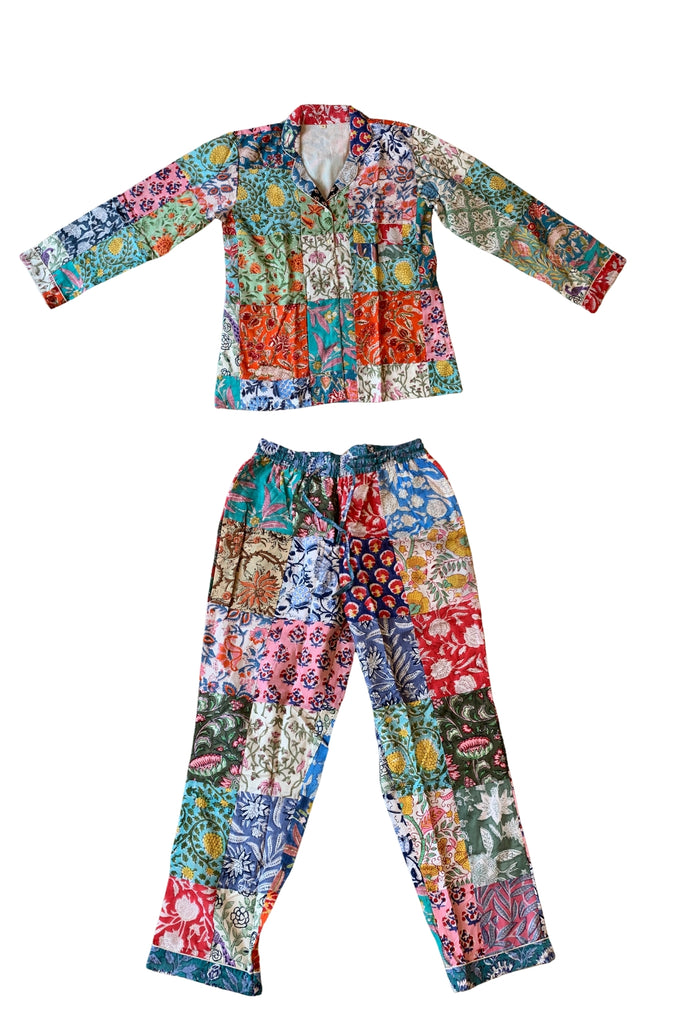 ELLEFLOWER - Moonrise Cotton Pajama Set