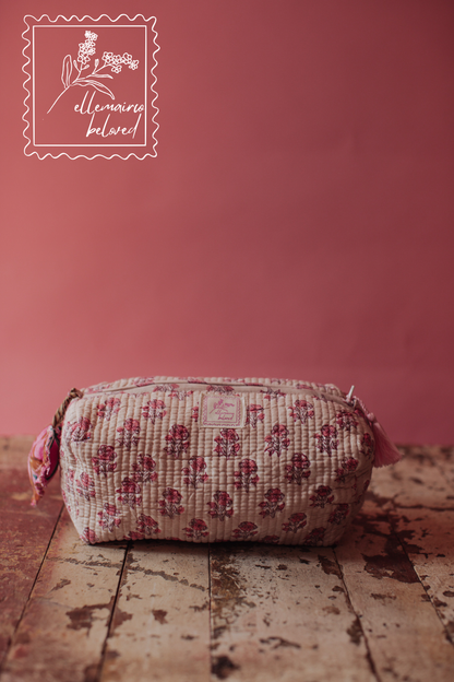 Jaipur Keepsake Cosmetic Bag - Wildflower Buti