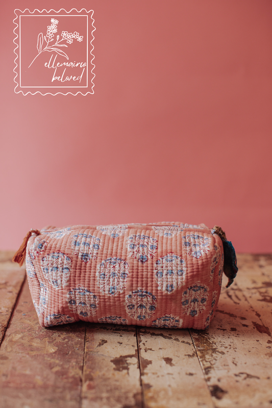 Jaipur Keepsake Cosmetic Bag - Pink City