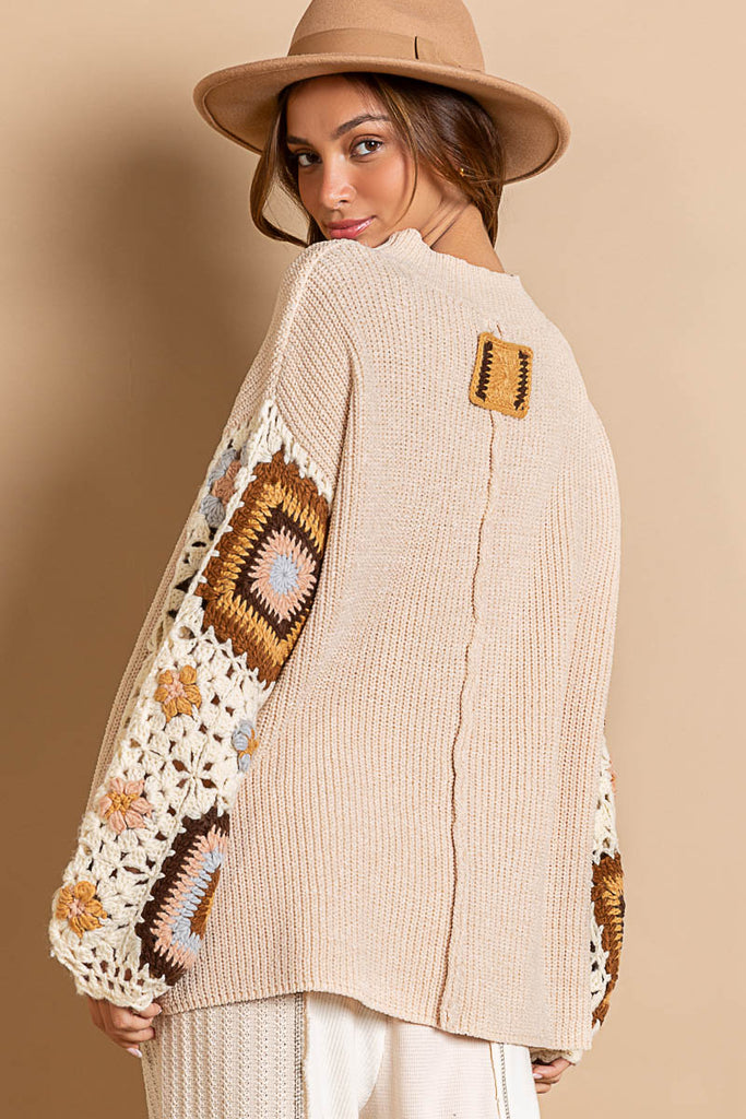 Elleflower- Earthy Granny Square Knit