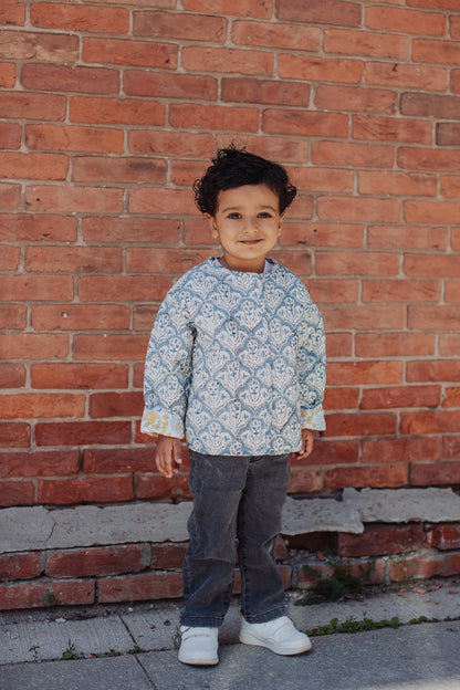 Mediterranean Quilted Jacket