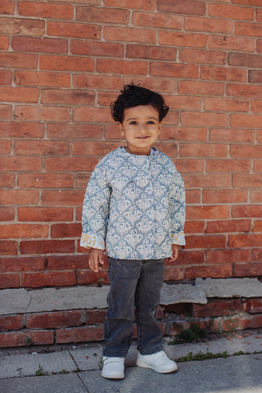Mediterranean Quilted Jacket