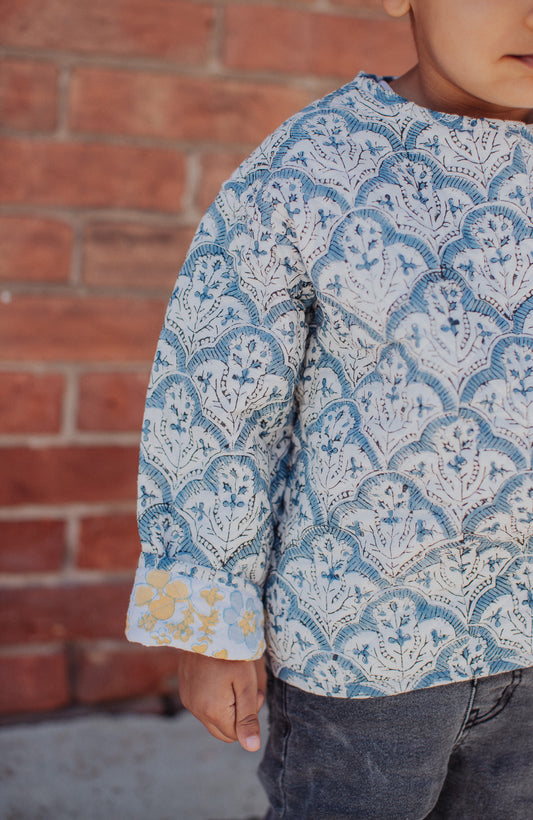 Mediterranean Quilted Jacket