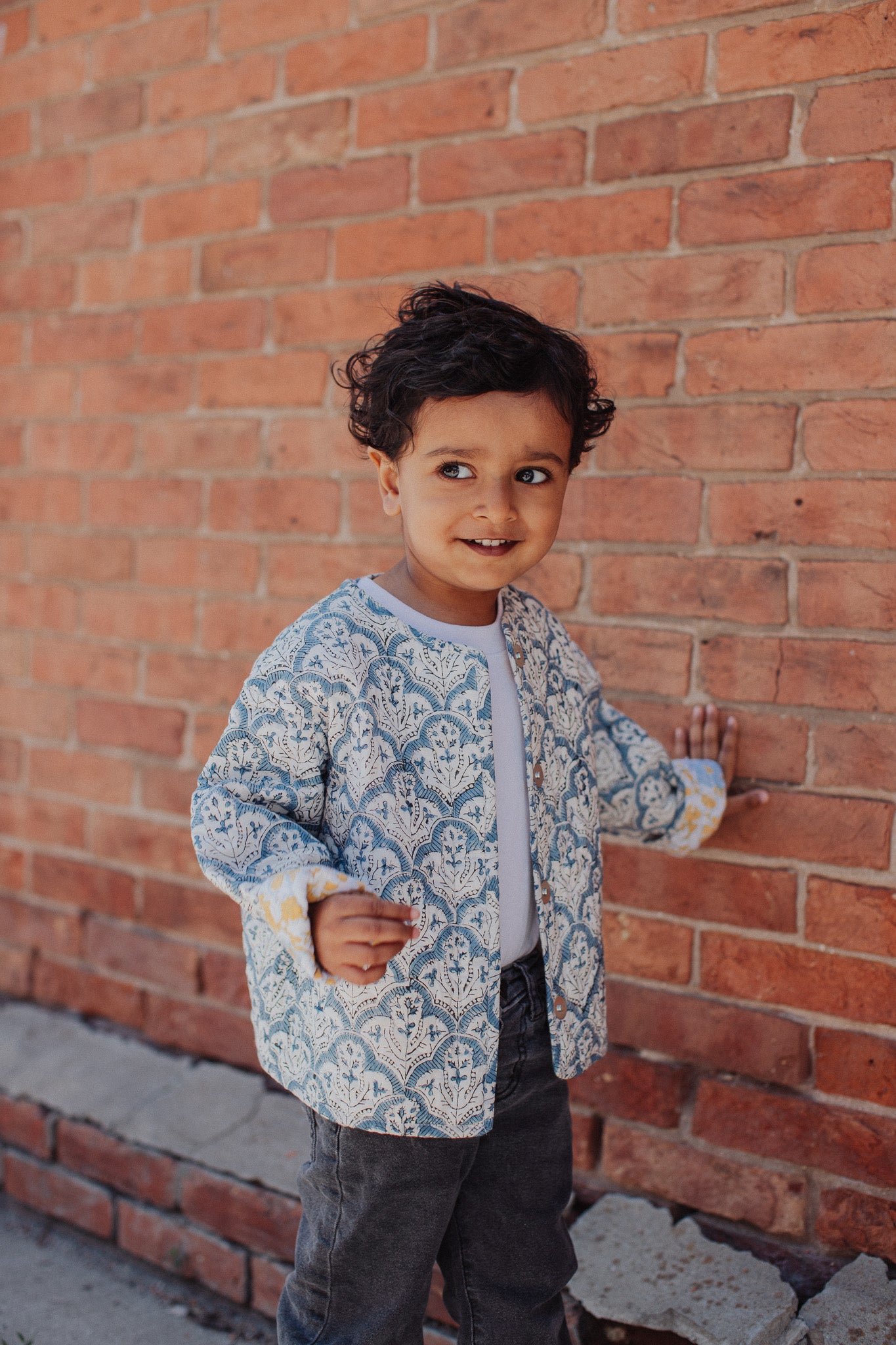 Mediterranean Quilted Jacket