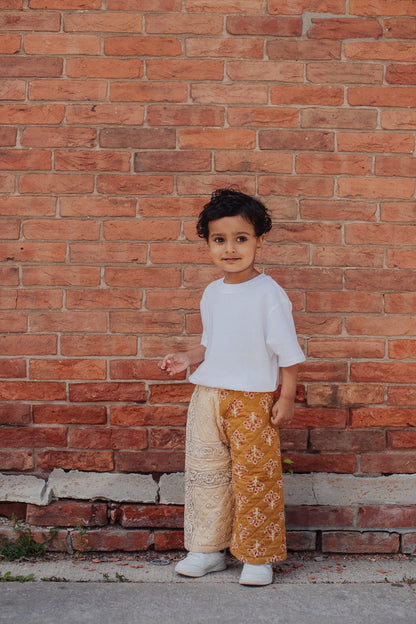 Spice Patchwork Quilted Pants