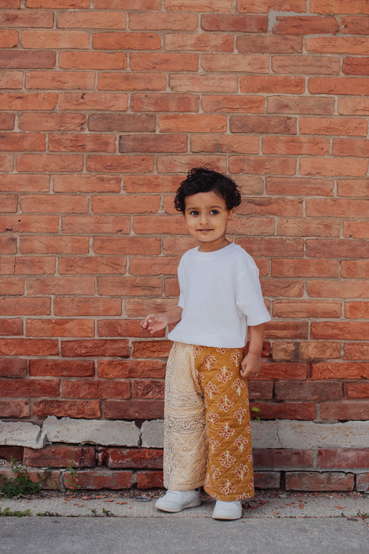 Spice Patchwork Quilted Pants