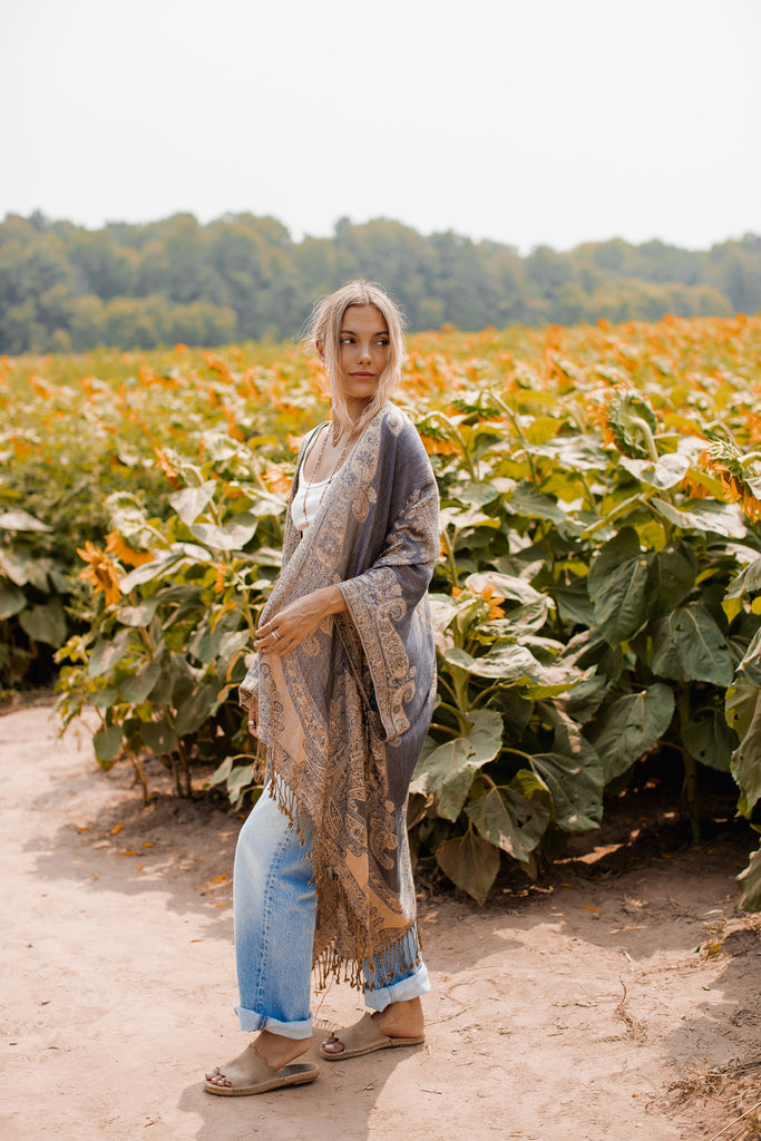 Swan Song Kimono- DOVE
