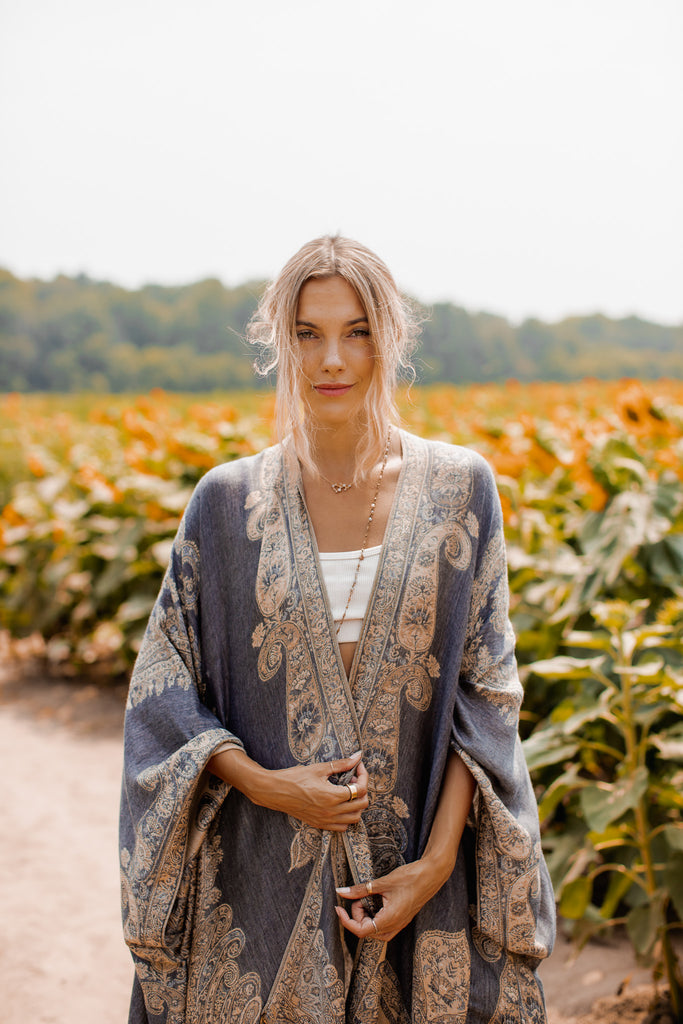 Swan Song Kimono- DOVE