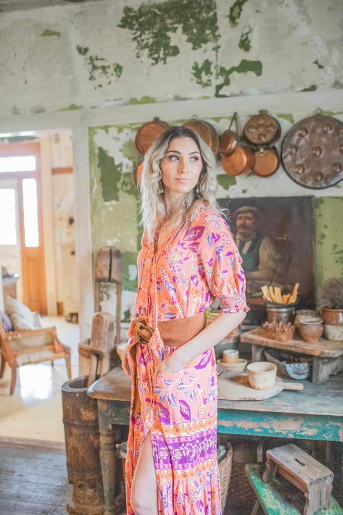 Elleflower - Perla Maxi Dress - Sedona Rose