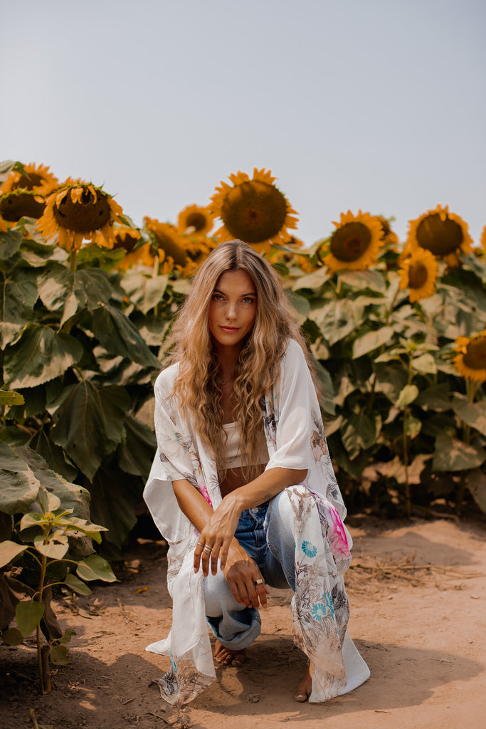 Fleetwood Kimono - Dove Berry