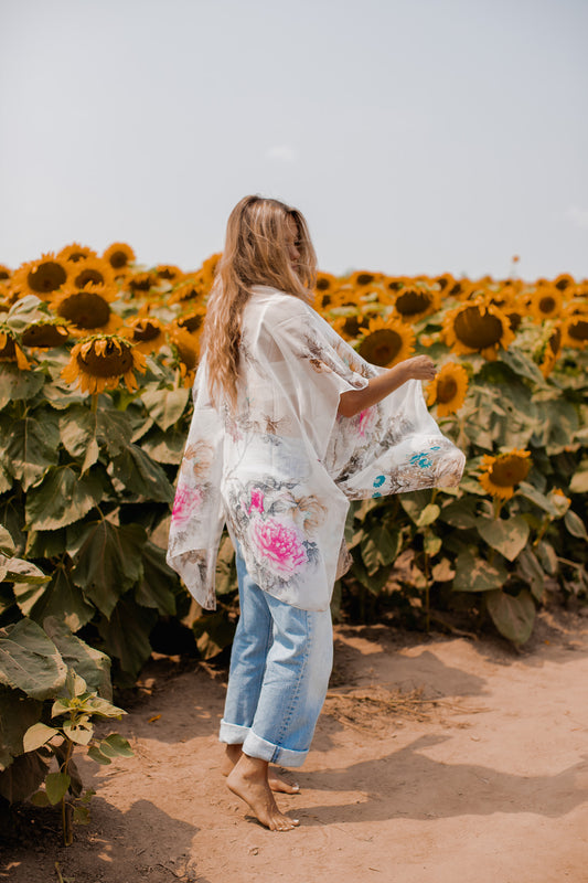 Fleetwood Kimono - Dove Berry