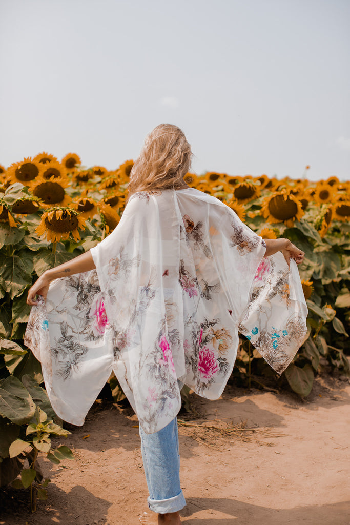 Fleetwood Kimono - Dove Berry