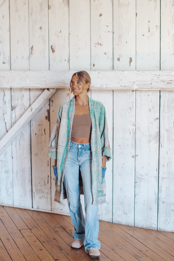 Letters From The Loom - The Keepsake Jacket - Long