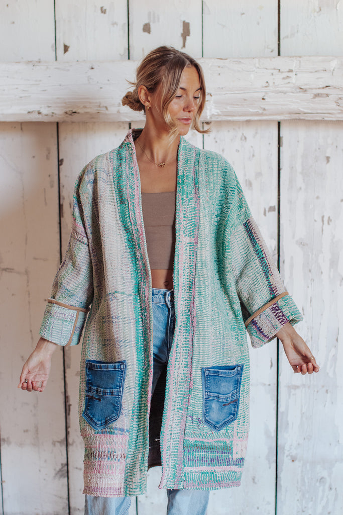 Letters From The Loom - The Keepsake Jacket - Long