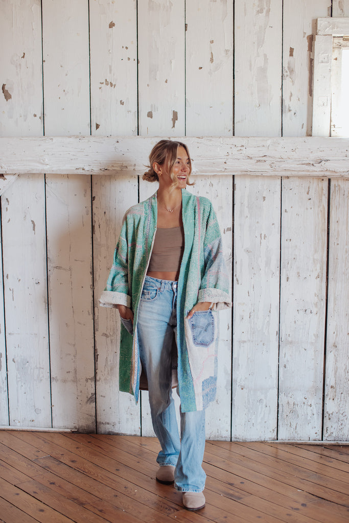 Letters From The Loom - The Keepsake Jacket - Long