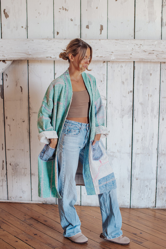 Letters From The Loom - The Keepsake Jacket - Long