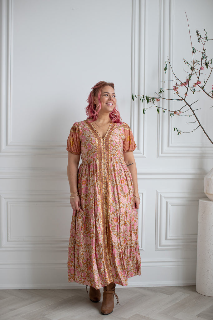 ELLEFLOWER - Sweet Serenade Maxi Dress