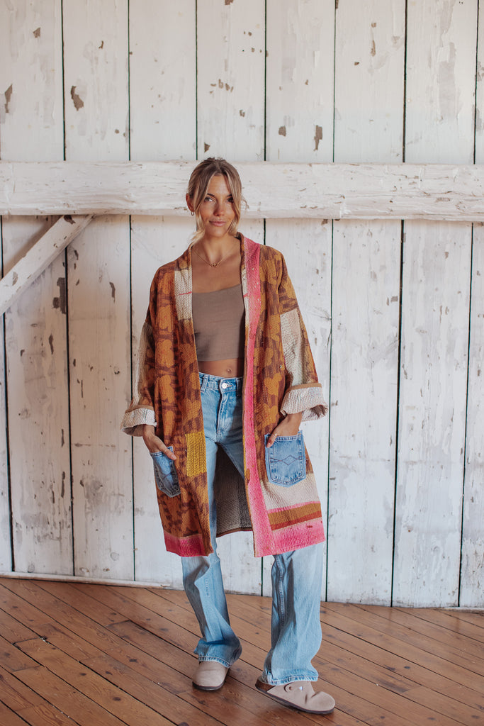 Letters From The Loom - The Keepsake Jacket - Long