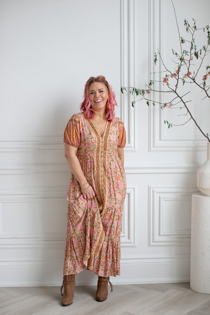 ELLEFLOWER - Sweet Serenade Maxi Dress