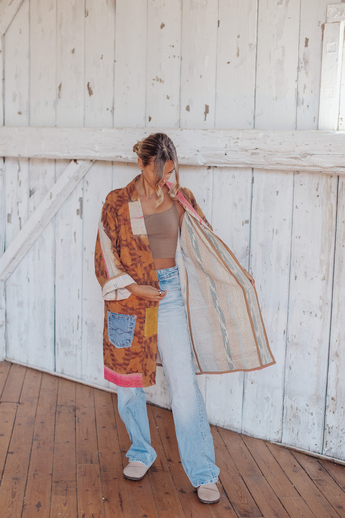 Letters From The Loom - The Keepsake Jacket - Long