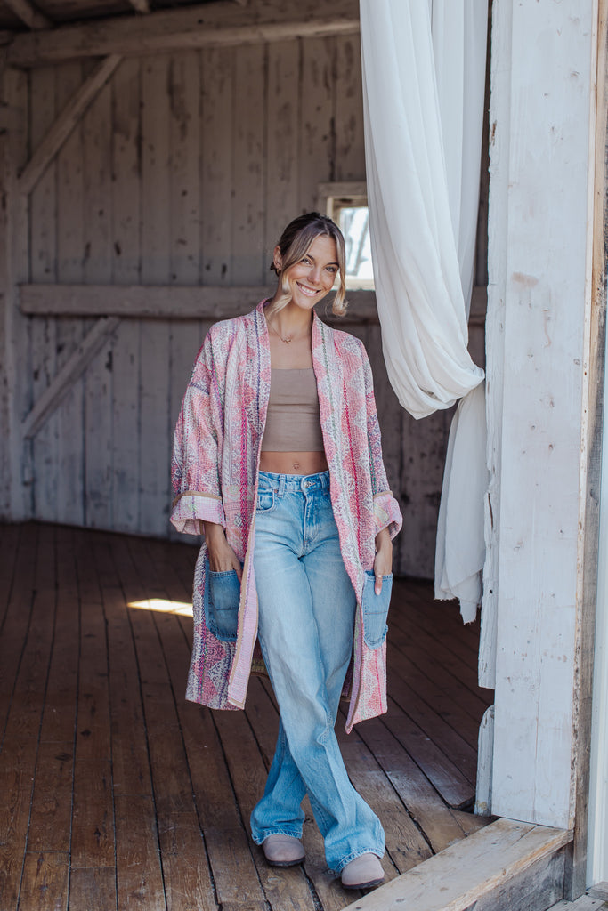 Letters From The Loom - The Keepsake Jacket - Long