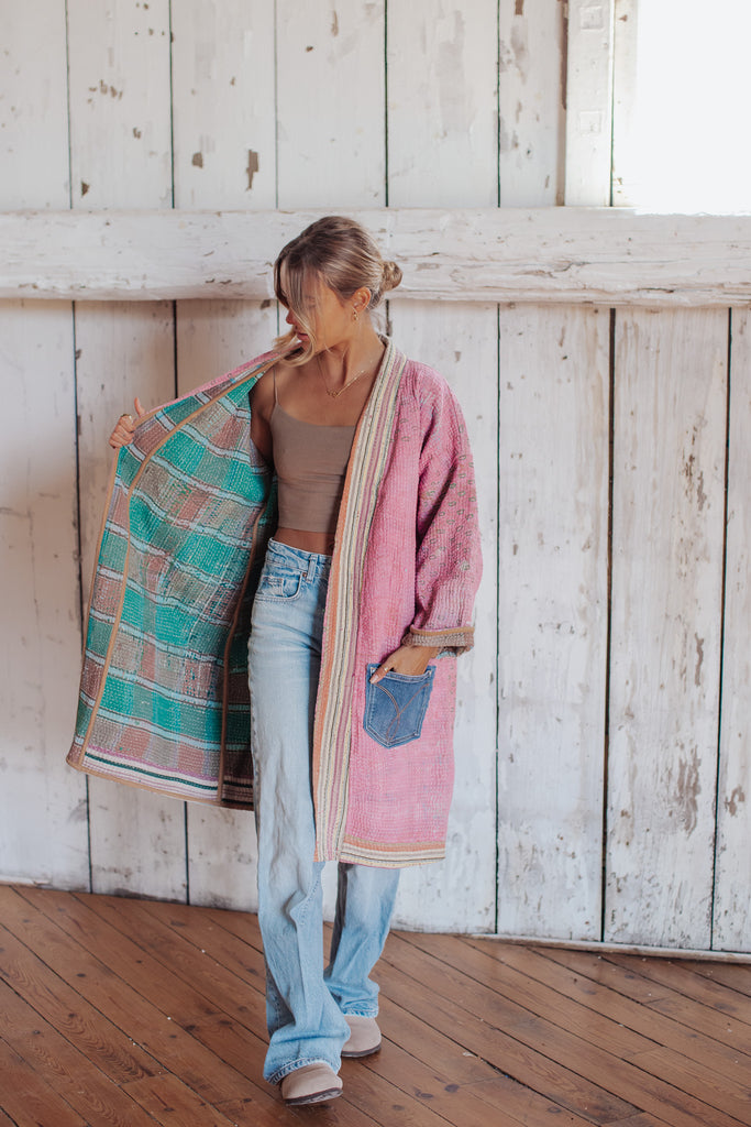 Letters From The Loom - The Keepsake Jacket - Long
