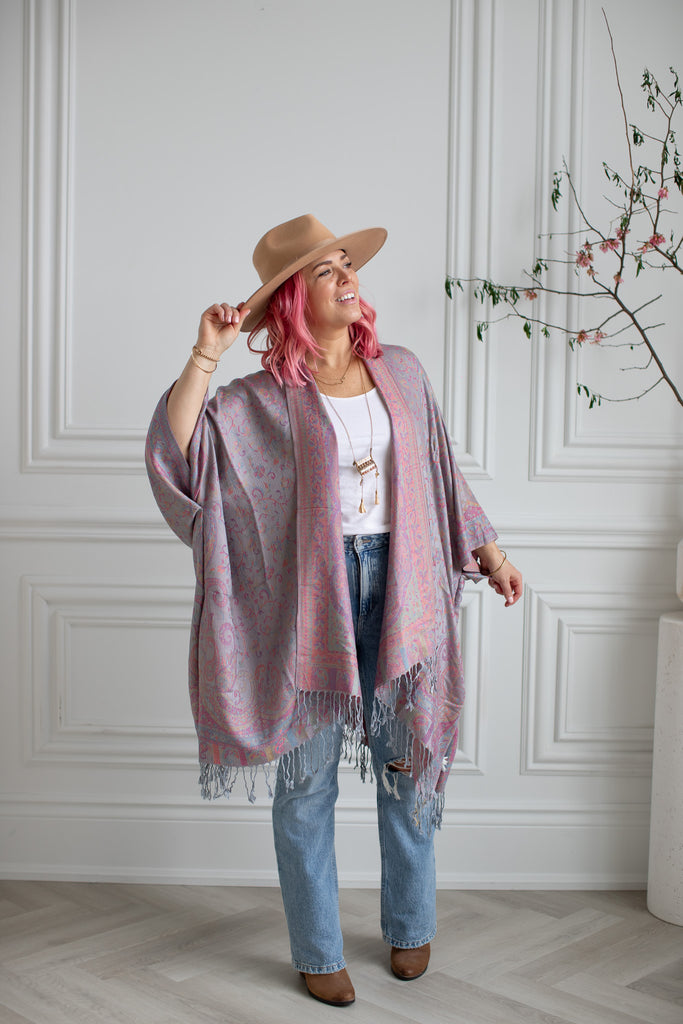 Aspen Kimono - IRIDESCENT