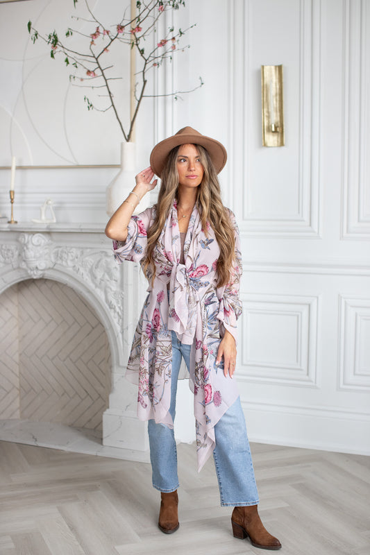 Fleetwood Jacket : wild bloom  - P I N K Y