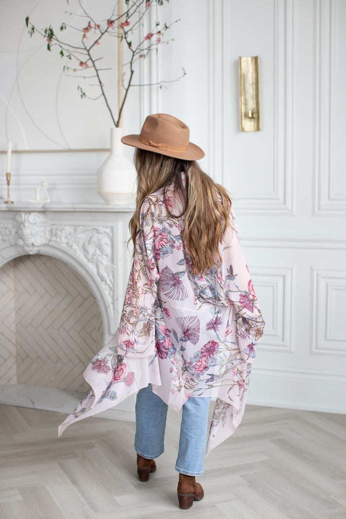 Fleetwood Jacket : wild bloom  - P I N K Y