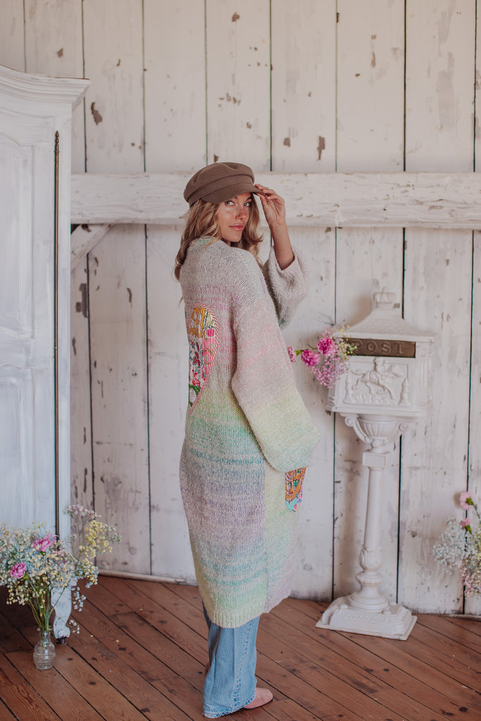Letters From The Loom - Sherbert Pastel W/ Quilted Patchwork