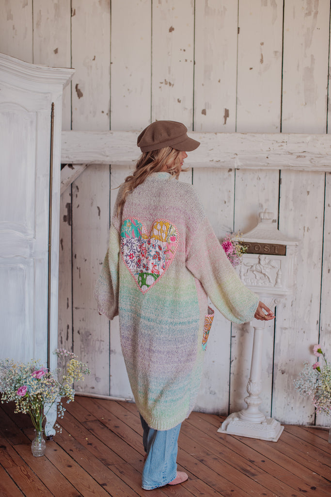 Letters From The Loom - Sherbert Pastel W/ Quilted Patchwork